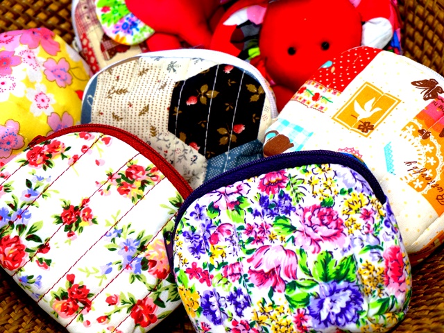 ゾウ柄ポーチ ゾウ柄ポーチ