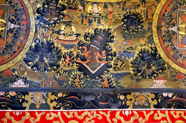 曼荼羅 チベット密教タンカ／ネパール | アジアンライフスタイルチャナン