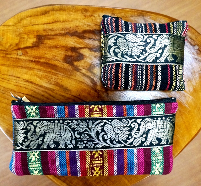 ゲリコットン ポーチ/ネパール雑貨 ゲリコットン ポーチ/ネパール雑貨