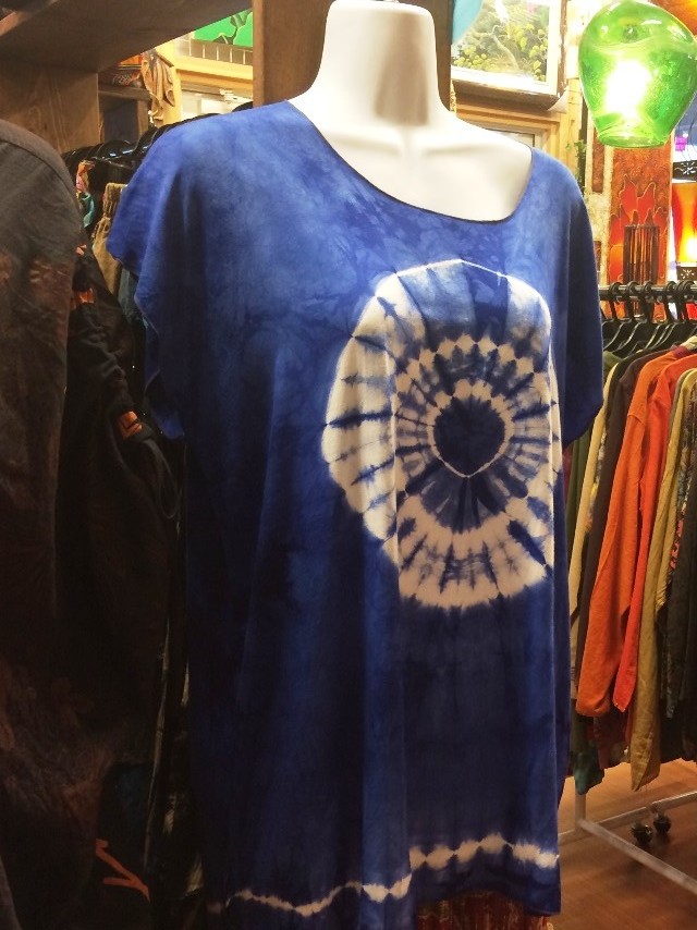 レーヨン タイダイトップス レーヨン タイダイトップス