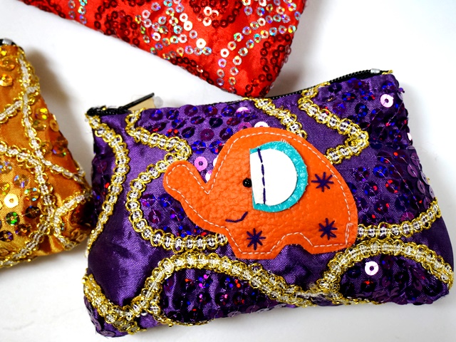 ポーチ/キラキラ スパンコール ポーチ/キラキラ スパンコール