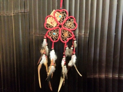 ドリームキャッチャー 5つのハート ドリームキャッチャー 5つのハート