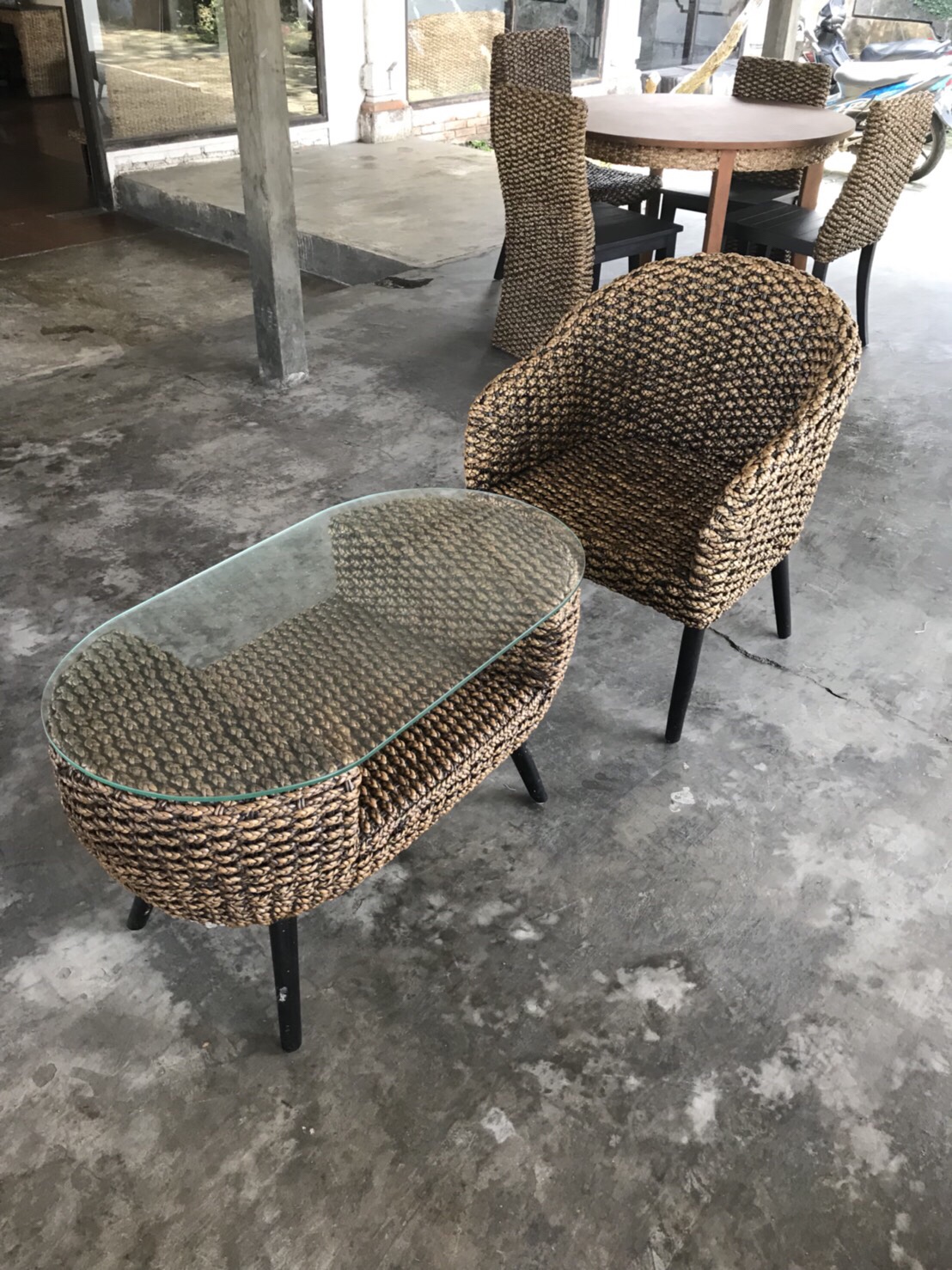 ウォーターヒヤシンス ソファ