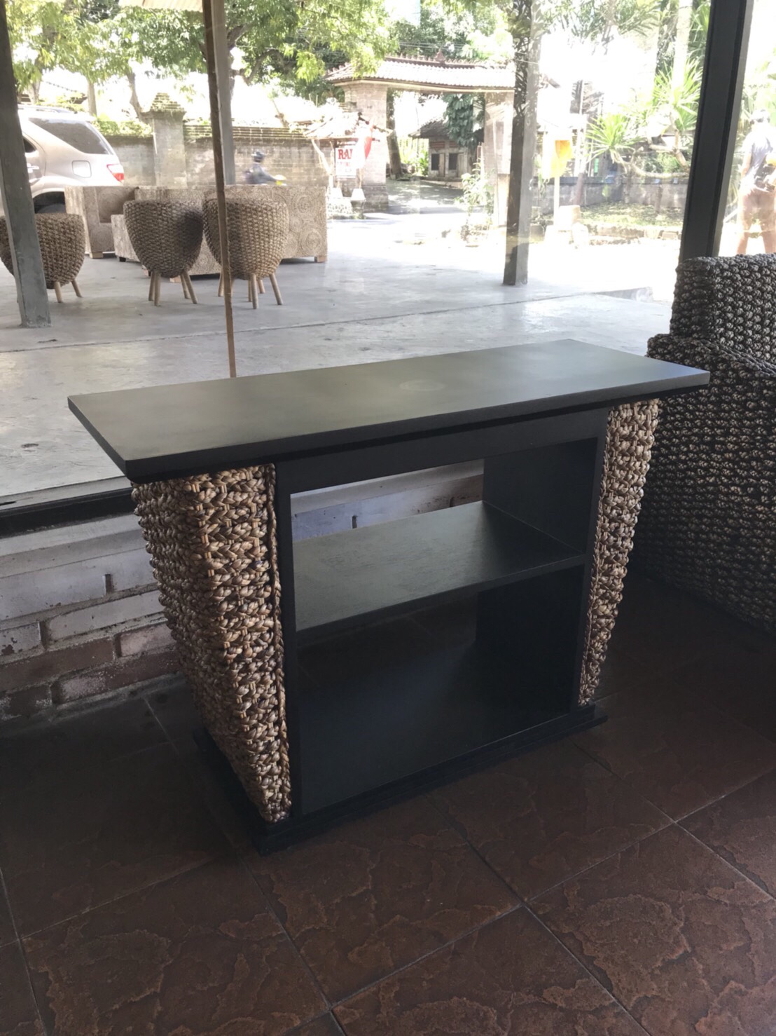 ウォーターヒヤシンス コンソールテーブル