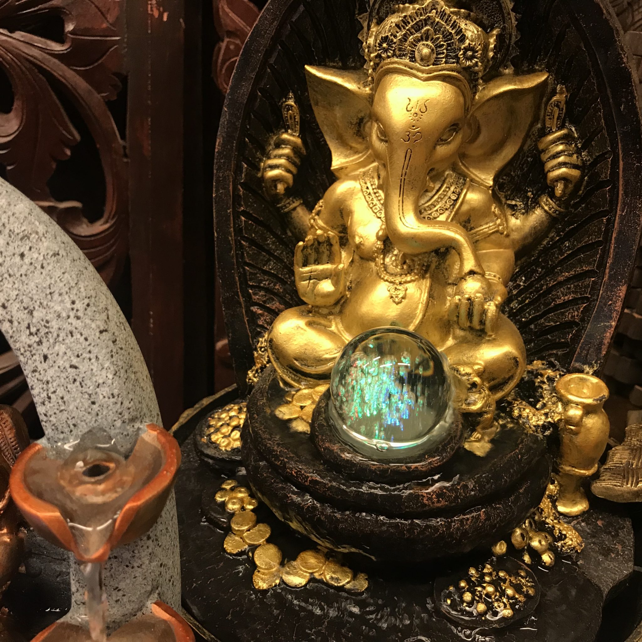 ウォーターファウンテン／ガネーシャ