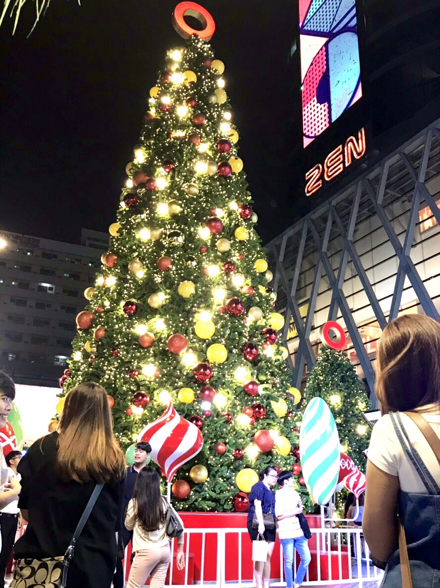 バンコク クリスマスイルミネーション