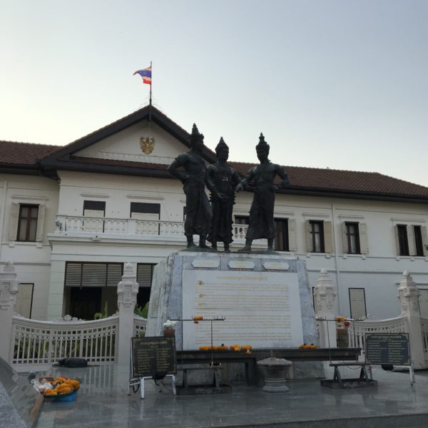 3人の王様の記念碑／チェンマイ