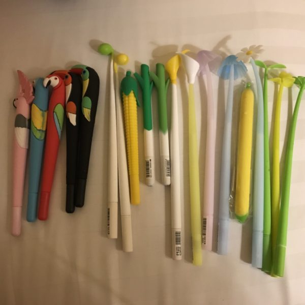 ボールペン　野菜