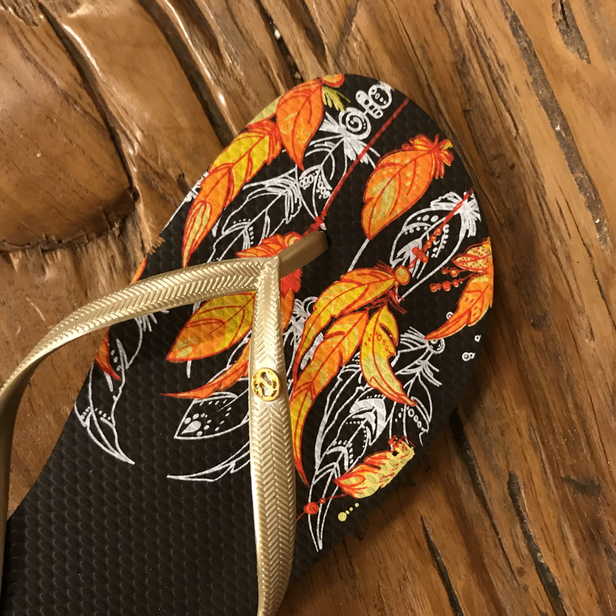 ビーチサンダル／羽根