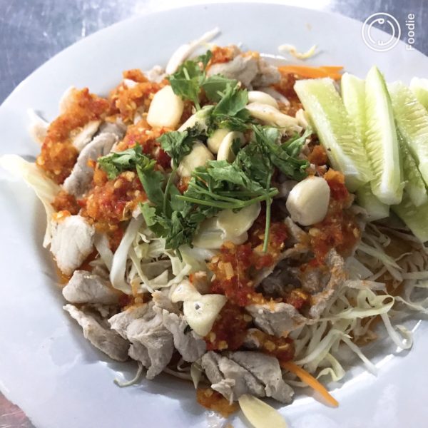 豚肉のライムサラダ