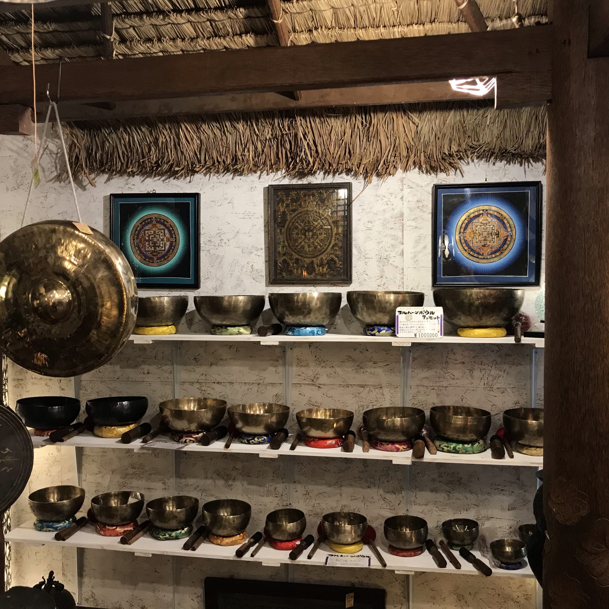 シンギングボウル ,タンカ,マンダラ,曼荼羅