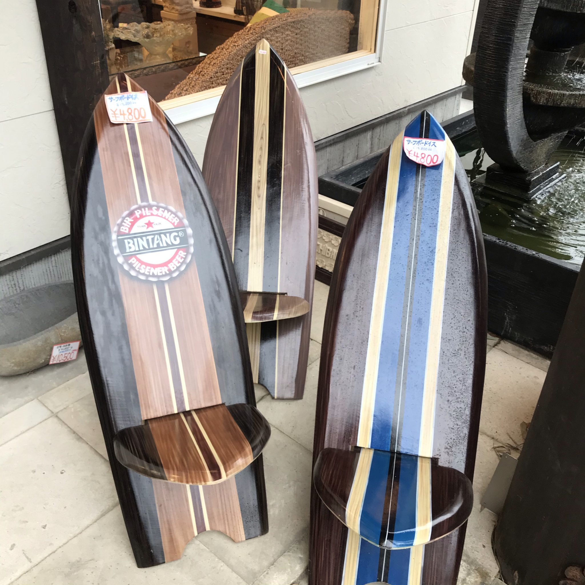 サーフボードチェア