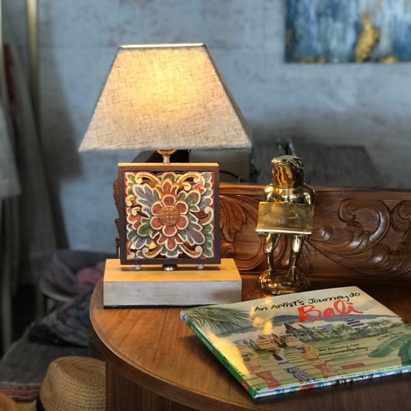 □輸入家具□レトロ バリ バンブー ランプ RETROリゾートインテリア