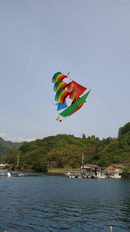 凧／帆船型の凧