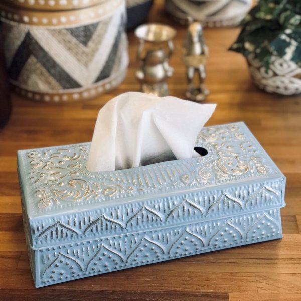 アルミのティッシュケース／アルミ雑貨