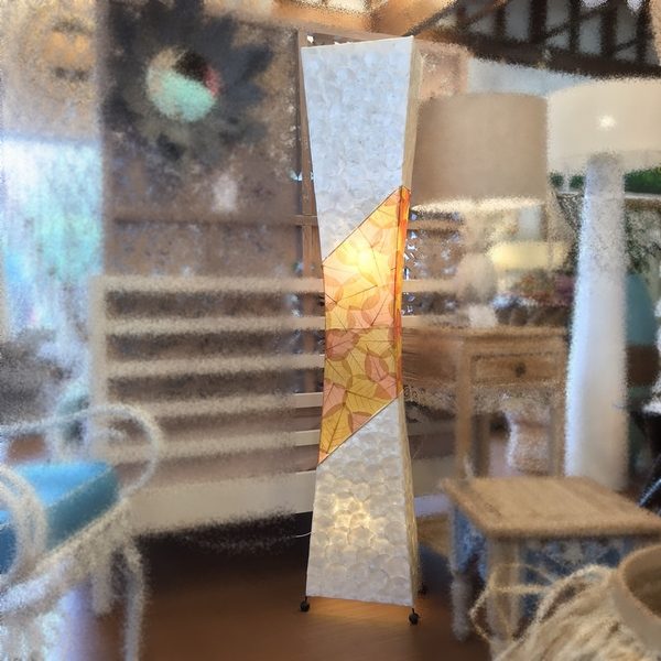 シェルとリーフのフロアライト