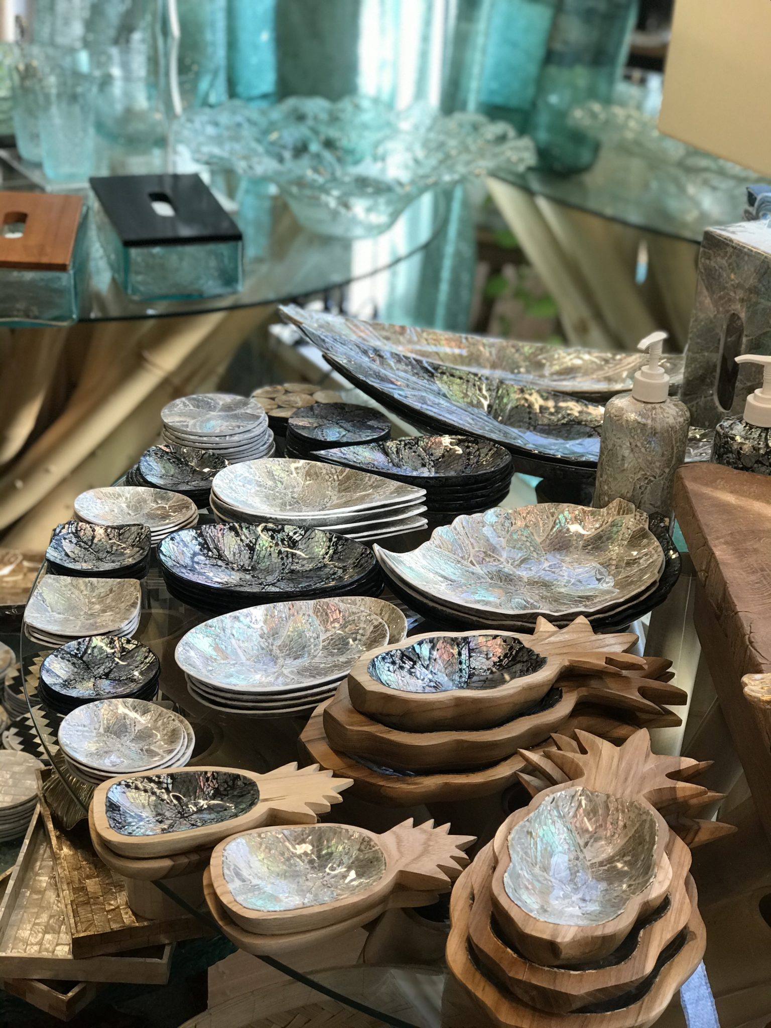 カピス貝，西海岸スタイル，BOHOインテリア