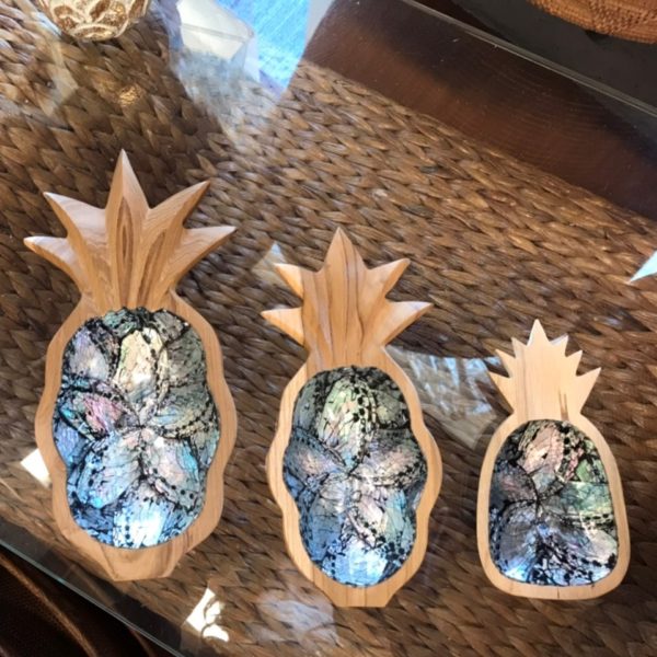シェル小物入／パイナップル　