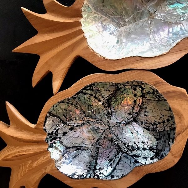 シェル小物入／パイナップル