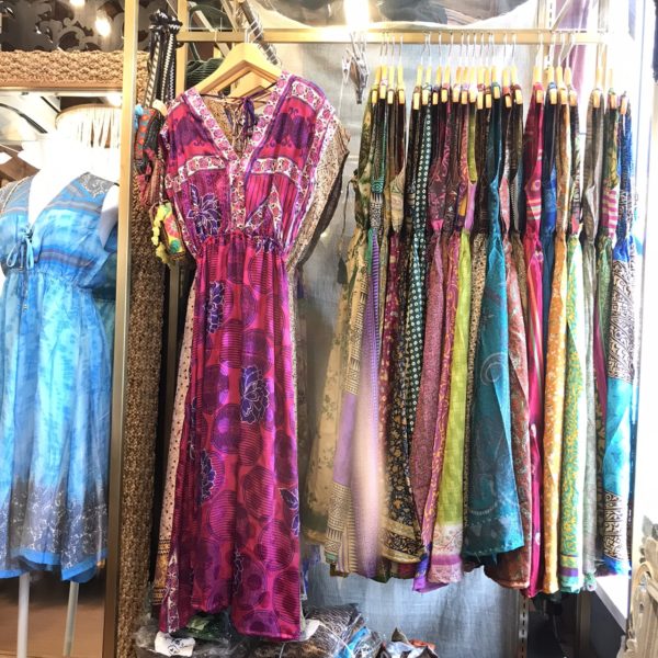 サリーリメイクドレス