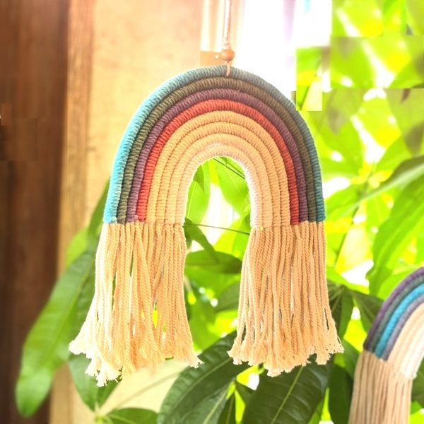 マクラメ ウィービング