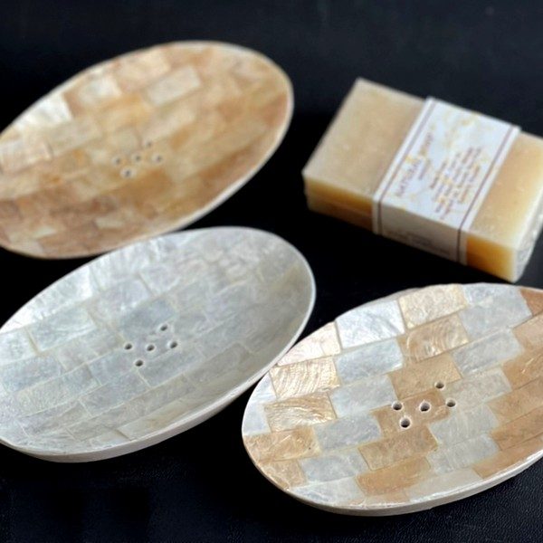 ソープディッシュ・石鹸皿・石鹸置き・シェル雑貨・貝雑貨
