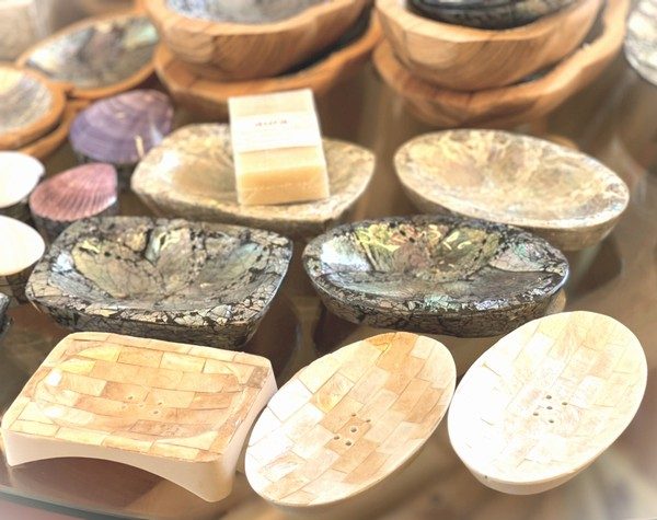 ソープディッシュ・石鹸皿・石鹸置き・シェル雑貨・貝雑貨