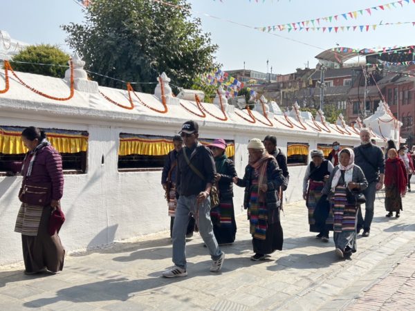 世界遺産のストゥーパ・ボダナート