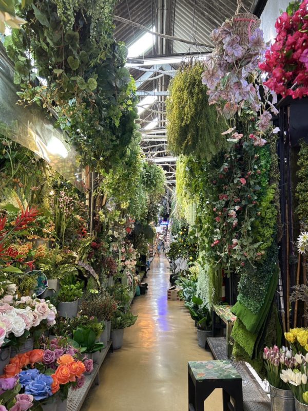 チャトチャックウィークエンドマーケット 造花