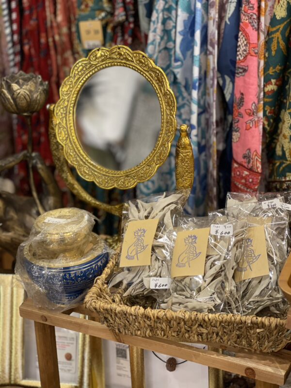 インド雑貨　エスニックファッション　barrebarre　ホワイトセージ