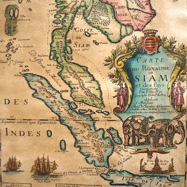 タイ古地図