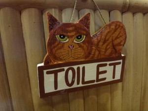 TOILETボード