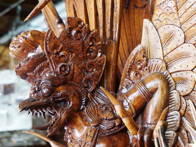 ガルーダ／木彫りの神様像／アジアンインテリア | アジアンライフスタイルチャナン