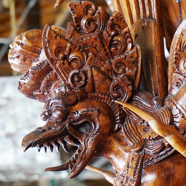 ガルーダ／木彫りの神様像／アジアンインテリア | アジアンライフスタイルチャナン