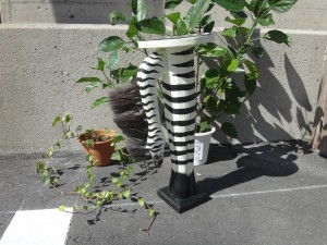 木彫りのシマウマ(中)