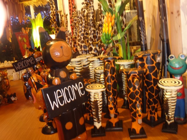 木彫りコーナー