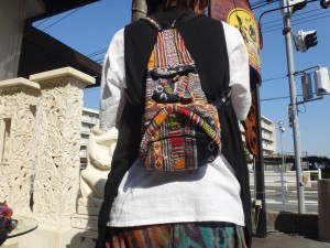 エスニック折りたたみリュック エスニック折りたたみリュック