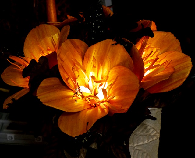 フラワーランプ/アジアンインテリア フラワーランプ/アジアンインテリア