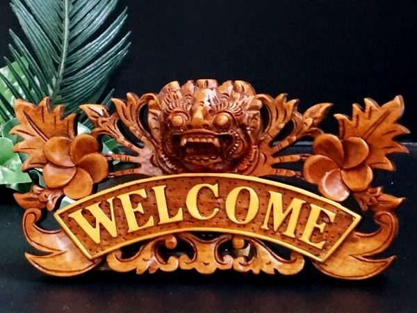 妖精　ウエルカムプレート ウエルカムボード／アジアンインテリア ウエルカムプレート／バロン