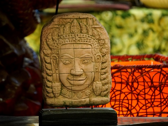 ストーンオブジェ　仏像