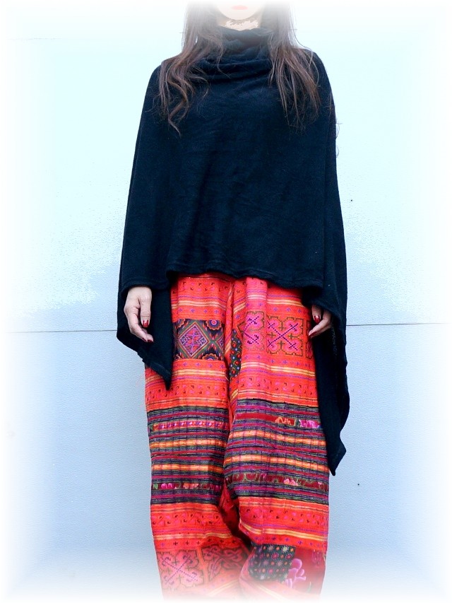 スタッフコーデ 冬のエスニックファッション アジアンライフスタイルチャナン