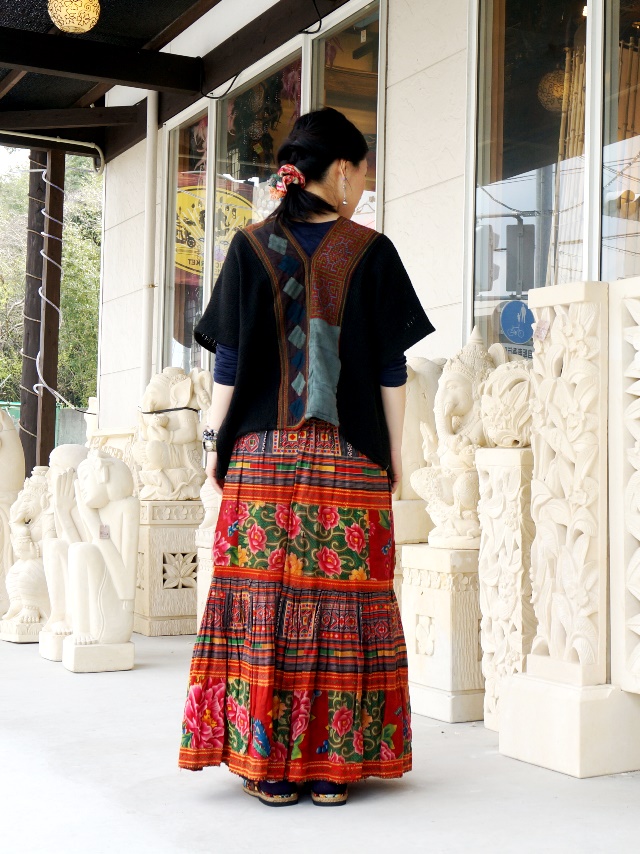 モン族ロングスカート／エスニックファッション | アジアンライフ 