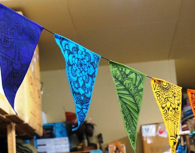 ガーランド・タルチョ／バリ雑貨