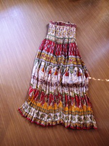 ジャイプリ柄スカート