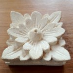 ライムストーンお香立て(中) ライムストーンお香立て(中)