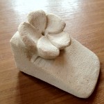 ライムストーンお香立て(中) ライムストーンお香立て(中)