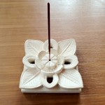 ライムストーンお香立て(大) ライムストーンお香立て(大)