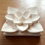 ライムストーンお香立て(大) ライムストーンお香立て(大)