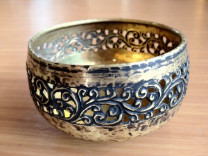 真鍮製　キャンドルホルダー（小）