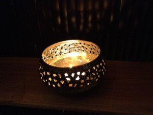 真鍮製　キャンドルホルダー（小）